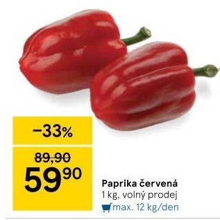 Paprika červená