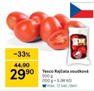 Rajčata soudková Tesco