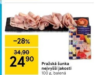 Šunka pražská nejvyšší jakosti LE&amp