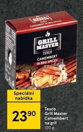 Sýr Camembert na gril Grill Master Tesco