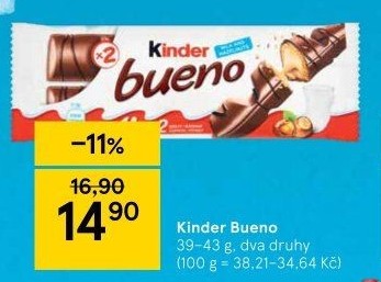 Tyčinka Bueno Kinder