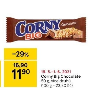 Tyčinka cereální BIG Corny