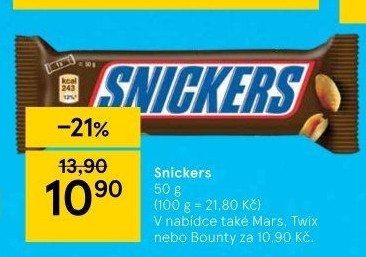 Tyčinka Snickers