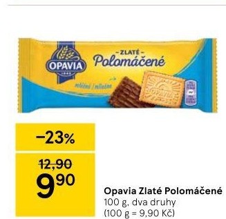Zlaté polomáčené Opavia