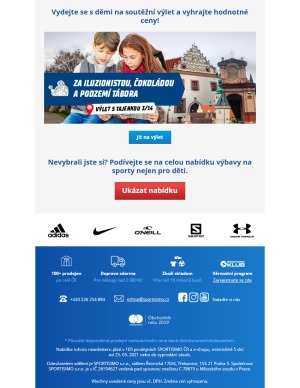 akční leták Sportisimo 25.5.2021-30.5.2021