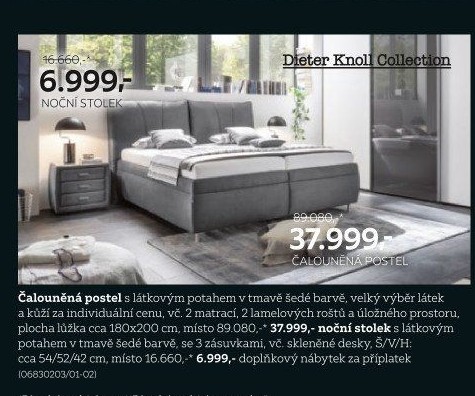 ČALOUNĚNÁ POSTEL