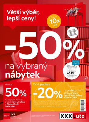 akční leták XXXLutz 24.5.2021-6.6.2021
