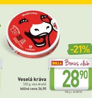 Sýr tavený Veselá kráva