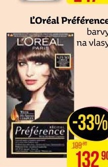 Barva na vlasy Préférence L'