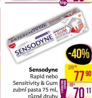 Pasta na zuby Rapid Sensodyne