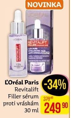 Sérum pleťové proti vráskám Revitalift Filler L'