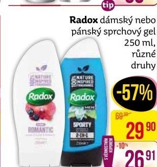 Sprchový gel Radox