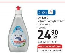 Balzám na nádobí Denkmit