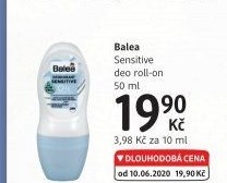 Deodorant kuličkový roll-on Balea