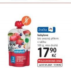 Kapsičky do ručičky ovocná bio Babylove