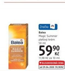 Krém pleťový Magic Summer Balea