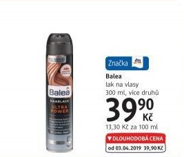 Lak na vlasy Balea