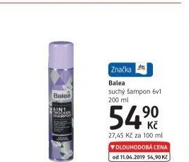 Šampon suchý Balea