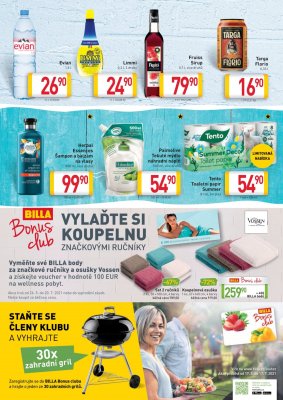 akční leták BILLA 31.5.2021-4.7.2021