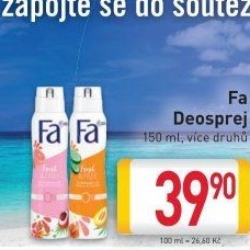 Deodorant sprej Fa
