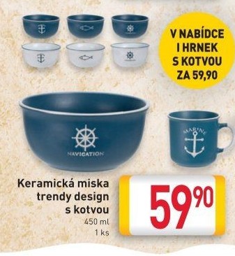 Keramická miska