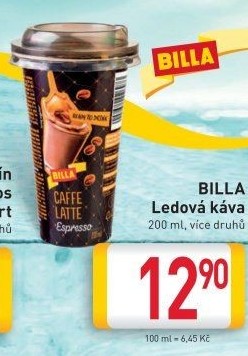 Ledová káva Billa