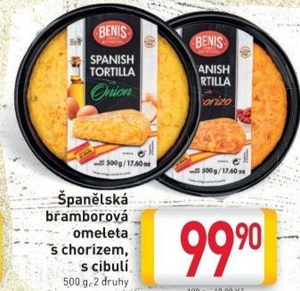 Omeleta bramborová Benis