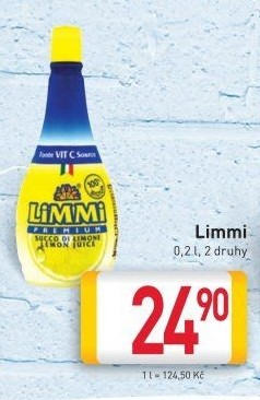 Šťáva citrusová Limmi