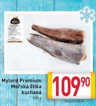 Štika mořská kuchaná mražená Premium Mylord