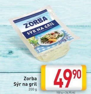 Sýr na gril Zorba