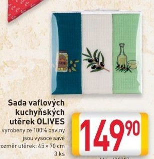 Utěrky látkové