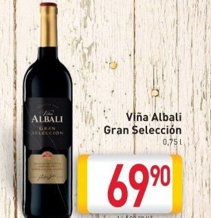 Víno červené Gran Selección Viňa Albali