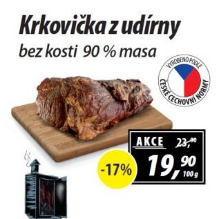Krkovička z udírny