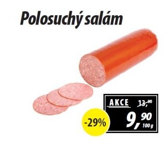 Polosuchý salám
