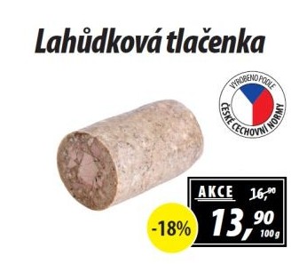 Tlačenka lahůdková