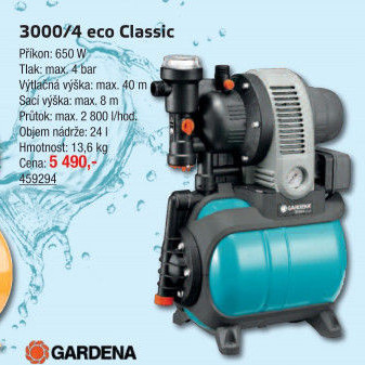 Čerpadlo 3000/4 Classic Gardena