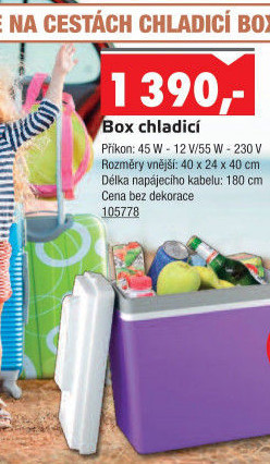 Chladicí box elektrický Compass