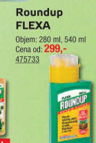 Herbicid tekutý Roundup Flexi