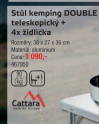 Kempingový set Cattara