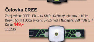 Led čelovka Emos