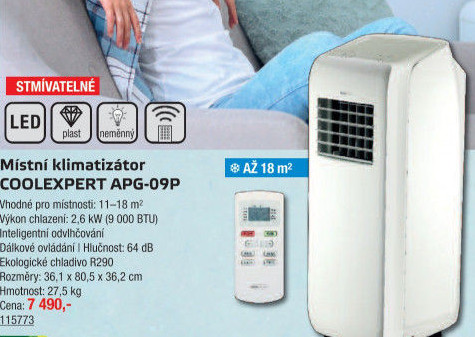 Mobilní klimatizace Coolexpert APG-09P