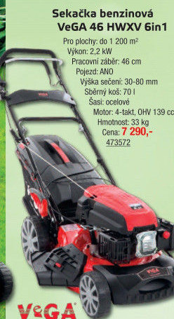 Motorová sekačka 6in1 VeGA 46 HWXV