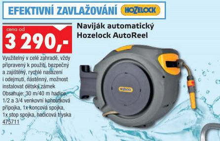 Naviják na hadici AutoReel Hozelock