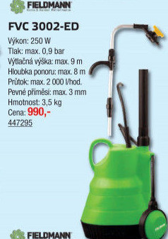 Ponorné čerpadlo do sudu Fieldmann FVC 3002