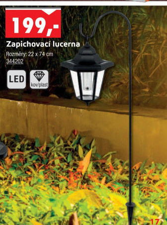 Solární LED lucerna Eglo