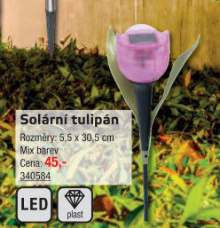 Solární LED svítidlo