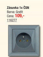 Zásuvka Alfex