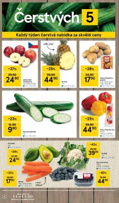 akční leták Tesco 2.6.2021-8.6.2021