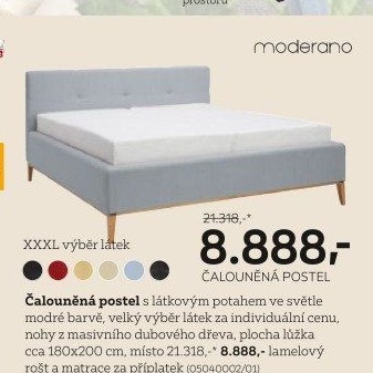 ČALOUNĚNÁ POSTEL