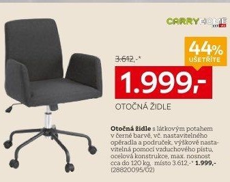 OTOČNÁ ŽIDLE